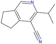 3-Isopropyl-6,7-dihydro-5H-cyclopenta[c]pyridine-4-carbonitrile