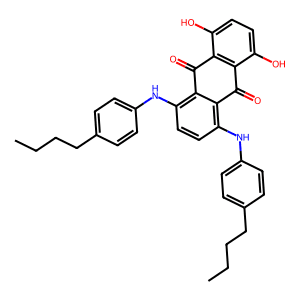 1,4-Bis((4-butylphenyl)amino)-5,8-dihydroxyanthracene-9,10-dione