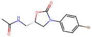 (S)-N-((3-(4-Bromophenyl)-2-oxooxazolidin-5-yl)methyl)acetamide