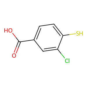 3-Chloro-4-sulfanylbenzoic acid