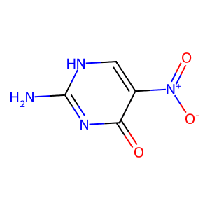 2-Amino-5-nitropyrimidin-4(1H)-one