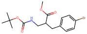 Methyl 2-(4-bromobenzyl)-3-((tert-butoxycarbonyl)amino)propanoate