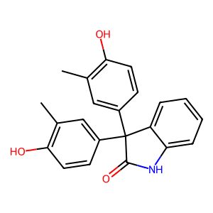 3,3-Bis(4-hydroxy-3-methylphenyl)indolin-2-one