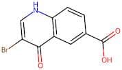 3-Bromo-4-oxo-1,4-dihydroquinoline-6-carboxylic acid