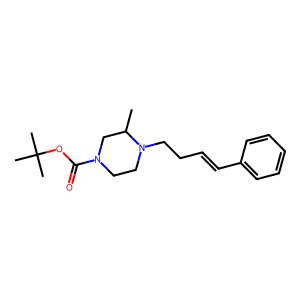 (E)-tert-Butyl 3-methyl-4-(4-phenylbut-3-en-1-yl)piperazine-1-carboxylate