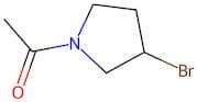 1-(3-Bromopyrrolidin-1-yl)ethanone