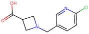 1-((6-Chloropyridin-3-yl)methyl)azetidine-3-carboxylic acid