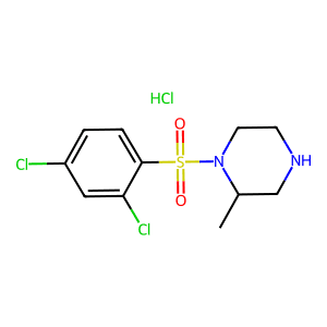 1-((2,4-Dichlorophenyl)sulfonyl)-2-methylpiperazine hydrochloride