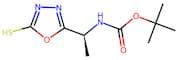 (S)-tert-Butyl (1-(5-mercapto-1,3,4-oxadiazol-2-yl)ethyl)carbamate