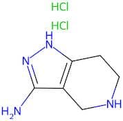 4,5,6,7-Tetrahydro-1H-pyrazolo[4,3-c]pyridin-3-amine dihydrochloride