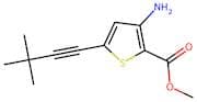 Methyl 3-amino-5-(3,3-dimethylbut-1-yn-1-yl)thiophene-2-carboxylate