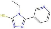 4-Ethyl-5-(pyridin-3-yl)-4H-1,2,4-triazole-3-thiol