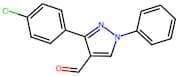 3-(4-Chlorophenyl)-1-phenyl-1H-pyrazole-4-carbaldehyde
