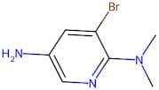 5-Amino-3-bromo-2-(N,N-dimethylamino)pyridine