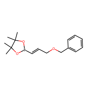 (E)-2-(3-(Benzyloxy)prop-1-en-1-yl)-4,4,5,5-tetramethyl-1,3,2-dioxaborolane