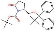 (S)-tert-Butyl 2-(((tert-butyldiphenylsilyl)oxy)methyl)-5-oxopyrrolidine-1-carboxylate