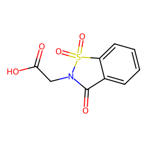 2-(1,1-Dioxido-3-oxobenzo[d]isothiazol-2(3H)-yl)acetic acid
