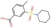 4-Methyl-3-(piperidin-1-ylsulfonyl)benzoic acid