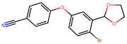 4-(4-Bromo-3-(1,3-dioxolan-2-yl)phenoxy)benzonitrile
