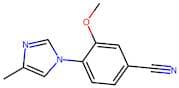 3-Methoxy-4-(4-methyl-1H-imidazol-1-yl)benzonitrile
