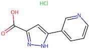 5-(Pyridin-3-yl)-1H-pyrazole-3-carboxylic acid hydrochloride