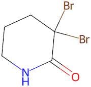 3,3-Dibromopiperidin-2-one