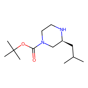 (S)-tert-Butyl 3-isobutylpiperazine-1-carboxylate