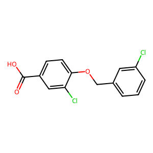 3-Chloro-4-((3-chlorobenzyl)oxy)benzoic acid