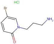 1-(3-Aminopropyl)-5-bromo-1,2-dihydropyridin-2-one hydrochloride