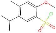 5-Isopropyl-2-methoxy-4-methylbenzene-1-sulfonyl chloride