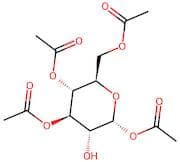(2R,3R,4R,5R,6R)-6-(Acetoxymethyl)-3-hydroxytetrahydro-2H-pyran-2,4,5-triyl triacetate