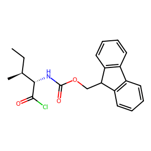 (9H-Fluoren-9-yl)methyl ((2S,3S)-1-chloro-3-methyl-1-oxopentan-2-yl)carbamate