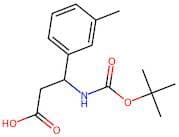 3-((tert-Butoxycarbonyl)amino)-3-(m-tolyl)propanoic acid