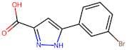 5-(3-Bromophenyl)-1H-pyrazole-3-carboxylic acid
