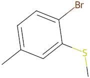 1-Bromo-4-methyl-2-(methylthio)benzene