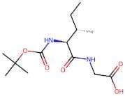 2-((2S,3S)-2-((tert-Butoxycarbonyl)amino)-3-methylpentanamido)acetic acid