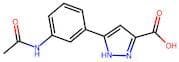 5-(3-Acetamidophenyl)-1H-pyrazole-3-carboxylic acid