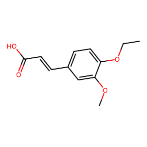 (E)-3-(4-Ethoxy-3-methoxyphenyl)acrylic acid