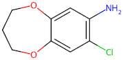 8-Chloro-3,4-dihydro-2H-benzo[b][1,4]dioxepin-7-amine