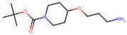 tert-Butyl 4-(3-aminopropoxy)piperidine-1-carboxylate