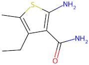 2-Amino-4-ethyl-5-methylthiophene-3-carboxamide