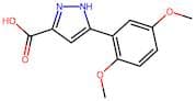 5-(2,5-Dimethoxyphenyl)-1H-pyrazole-3-carboxylic acid