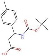 3-((tert-Butoxycarbonyl)amino)-3-(p-tolyl)propanoic acid