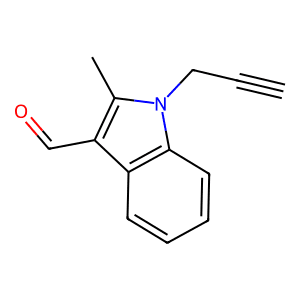 2-Methyl-1-(prop-2-yn-1-yl)-1H-indole-3-carbaldehyde