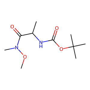 tert-Butyl (1-(methoxy(methyl)amino)-1-oxopropan-2-yl)carbamate