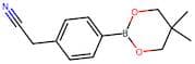 2-(4-(5,5-Dimethyl-1,3,2-dioxaborinan-2-yl)phenyl)acetonitrile