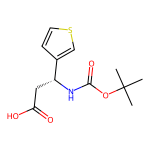 (R)-3-((tert-Butoxycarbonyl)amino)-3-(thiophen-3-yl)propanoic acid