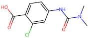 2-Chloro-4-[(dimethylcarbamoyl)amino]benzoic acid