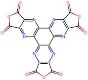 Furo[3,4-b]furo[3',4':5,6]pyrazino[2,3-f]furo[3',4':5,6]pyrazino[2,3-h]quinoxaline-1,3,6,8,11,13-h…