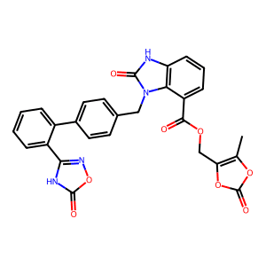 (5-Methyl-2-oxo-1,3-dioxol-4-yl)methyl 2-oxo-3-((2'-(5-oxo-4,5-dihydro-1,2,4-oxadiazol-3-yl)-[1,1'…